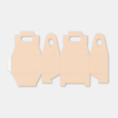 Perfekter, roter Pfirsich Geschenkschachtel (Ungefaltet)