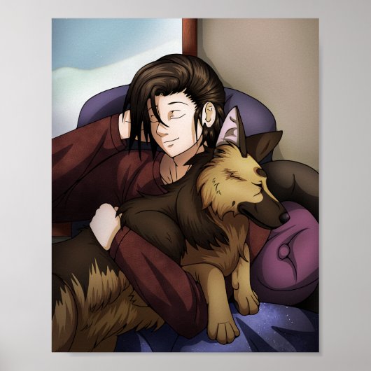 Perfekter Schneetag Poster (Vorne)