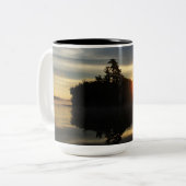 perfekter Sonnenaufgang Zweifarbige Tasse (Vorderseite Links)