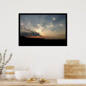 Perfekter Sonnenuntergang Poster (Küche)