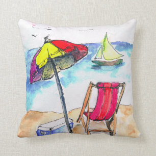 Perfekter Strandkissen Kissen