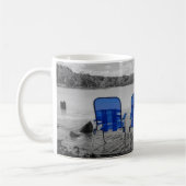 Perfekter Tag an der Graustufen-Tasse Kaffeetasse (Links)