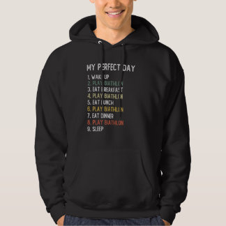 Perfekter Tag Biathlon Men Boys Teen Biathlon Hoodie