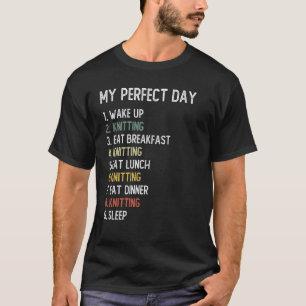 Perfekter Tag, der Männer Jungen windet T-Shirt