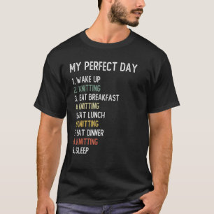 Perfekter Tag, der Männer Jungen windet T-Shirt