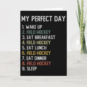 Perfekter Tag Field Hockey Shirts Männer Jungen Te Karte