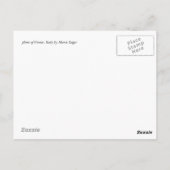 Perfekter Tag Postkarte (Rückseite)