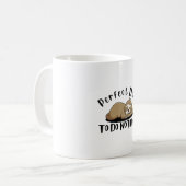 Perfekter Tag, um nichts zu tun Kaffeetasse (Vorderseite Links)