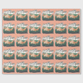 Perfekter Tag, um weg zu gehen Geschenkpapier (Flach)