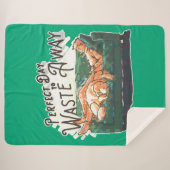 Perfekter Tag, um weg zu gehen Sherpadecke (Vorderseite (Horizontal))