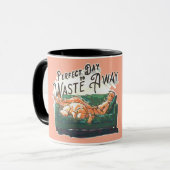 Perfekter Tag, um weg zu gehen Tasse (Vorderseite Links)