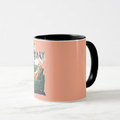 Perfekter Tag, um weg zu gehen Tasse (VorderseiteRechts)