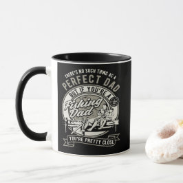 Perfekter Vater Fishing Vater Tasse