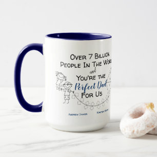 Perfekter VATER für mich - Junge & Girl Tasse