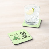 Perfekter Weihnachtsbaum Getränkeuntersetzer (Rechte Seite)