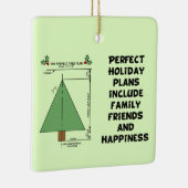 Perfekter Weihnachtsbaum Keramikornament (Rechts)