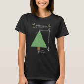 Perfekter Weihnachtsbaum T-Shirt (Vorderseite)