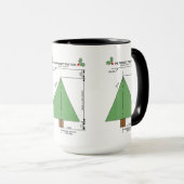 Perfekter Weihnachtsbaum Tasse (VorderseiteRechts)