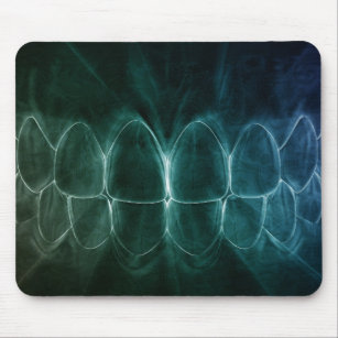 Perfekter Zahn-Biss-Zahnarzt Mousepad