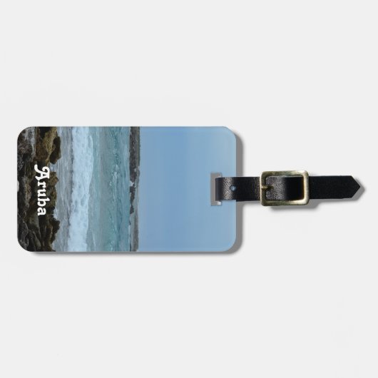 Perfektes Aruba Gepäckanhänger (Vorderseite horizontal)