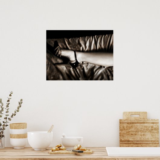 Perfektes Bein Poster (Küche)