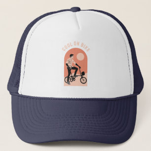 Perfektes Bike-Geschenk - Cool auf dem Bike Truckerkappe