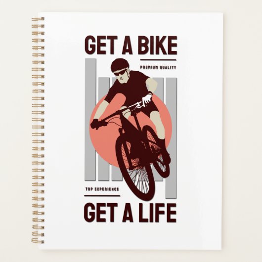 Perfektes Bikerdesign - Bike für ein Leben Planer (Vorderseite)