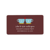 Perfektes Blend-Adressetikett Adressaufkleber (Vorne)