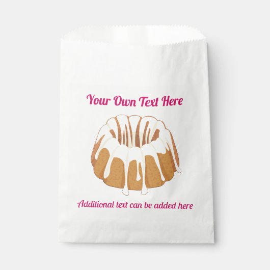 Perfektes Bündel mit gegossenem Glaze - Guglhupf C Geschenktütchen (Vorderseite)