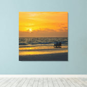 Perfektes Ende Leinwanddruck (Insitu (Holzboden))