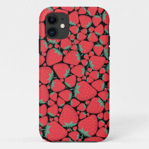Perfektes Erdbeermuster Case-Mate iPhone Hülle