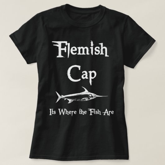 Perfektes flämisches Cap Storm Fishing T-Shirt (Design vorne)