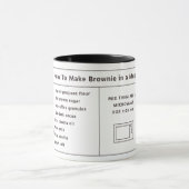 Perfektes Geschenk/ Brownie in einer Tasse Rezept (Zentrum)