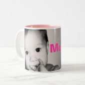 Perfektes Geschenk der Mutter Tages- Zweifarbige Tasse (Vorderseite Links)