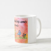 Perfektes Geschenk für einen echten Freund Kaffeetasse (VorderseiteRechts)