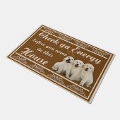 Perfektes Geschenk für Hundefreunde, Doormat Fußmatte (Schrägansicht)