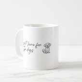 Perfektes Geschenk für Hundefreunde Kaffeetasse (Vorderseite Links)