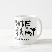 Perfektes Geschenk für jeden in Karate Martial Art Kaffeetasse (VorderseiteRechts)