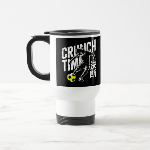 Perfektes Geschenk für Katzenbesitzer, die Fußball Reisebecher