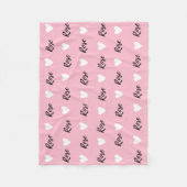 Perfektes Geschenk für Neugeborene & Kleinkinder" Fleecedecke (Vorderseite)