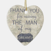 Perfektes Geschenk für Schwiegermutter Keramik Ornament (Rechts)