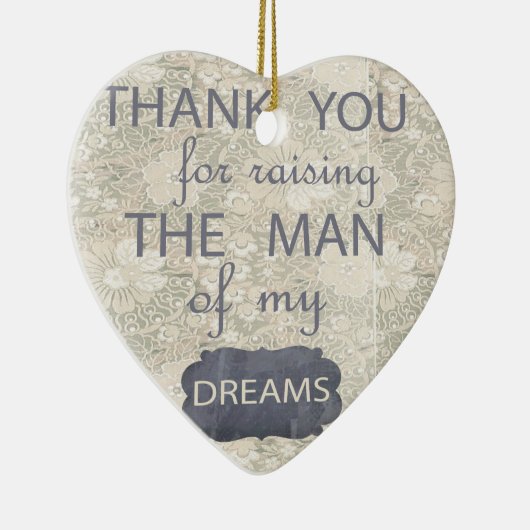 Perfektes Geschenk für Schwiegermutter Keramik Ornament (Rechts)