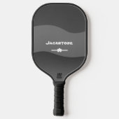 Perfektes Geschenk für seinen Skriptnamen Coole Ca Pickleball Schläger (Rückseite)