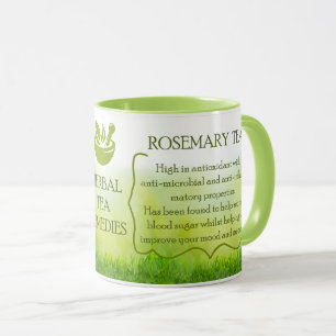 Perfektes Geschenk/ Rosemary Tea Herbal Remedy Tasse