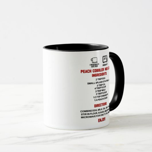 Perfektes Geschenk/ Tasse Schuster Rezept (VorderseiteRechts)