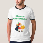 Perfektes Geschenk Weihnachtswünsche gedruckte Tex T-Shirt (Vorderseite)