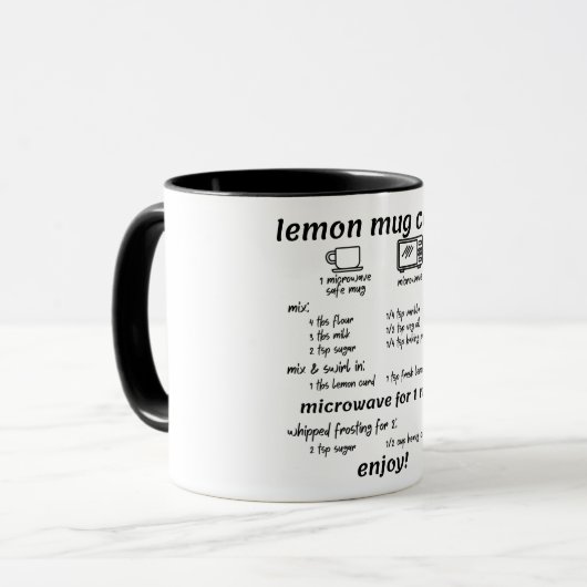 Perfektes Geschenk/ Zitrone Tasse Rezept (Vorderseite Links)
