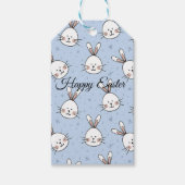 Perfektes glückliches Ostern, Baby Bunny Geschenkanhänger (Vorderseite)