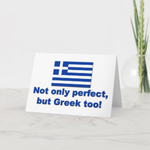 Perfektes Griechisch Karte