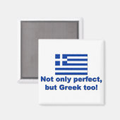 Perfektes Griechisch Magnet (Vorderseite/Rückseite)